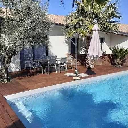Villa Familiale Avec Piscine Chauffee Calme Proche Du Centre *