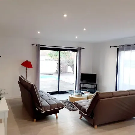 Neuve 115m2 ,tout Confort Avec Piscine Chauffee-jardinet Bassin Arcachon Gujan-Mestras