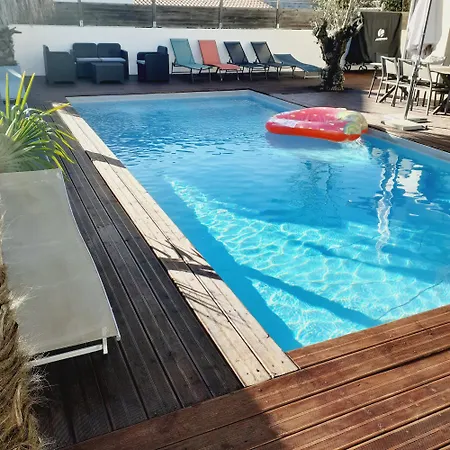 Neuve 115m2 ,tout Confort Avec Piscine Chauffée-jardinet Bassin Arcachon Villa