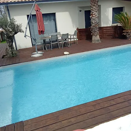 Familiale Avec Piscine Chauffee Calme Proche Du Centre Gujan-Mestras